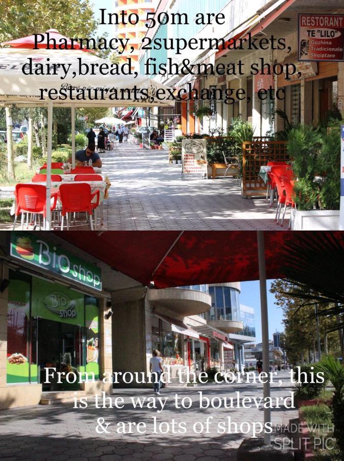 Lovely Place. Close To Beach & Boulevard Vlorë Exterior foto